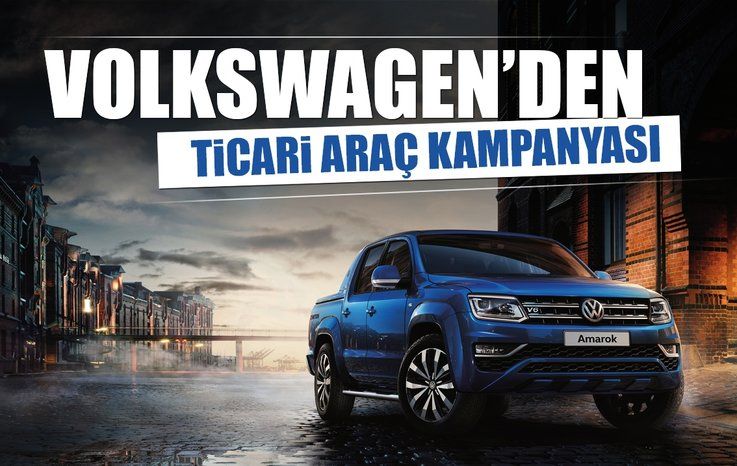 Volkswagen'den ticari araç kampanyası başladı!!!